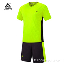 Vente la meilleure vente de vêtements de sport en polyester vêtements de sport